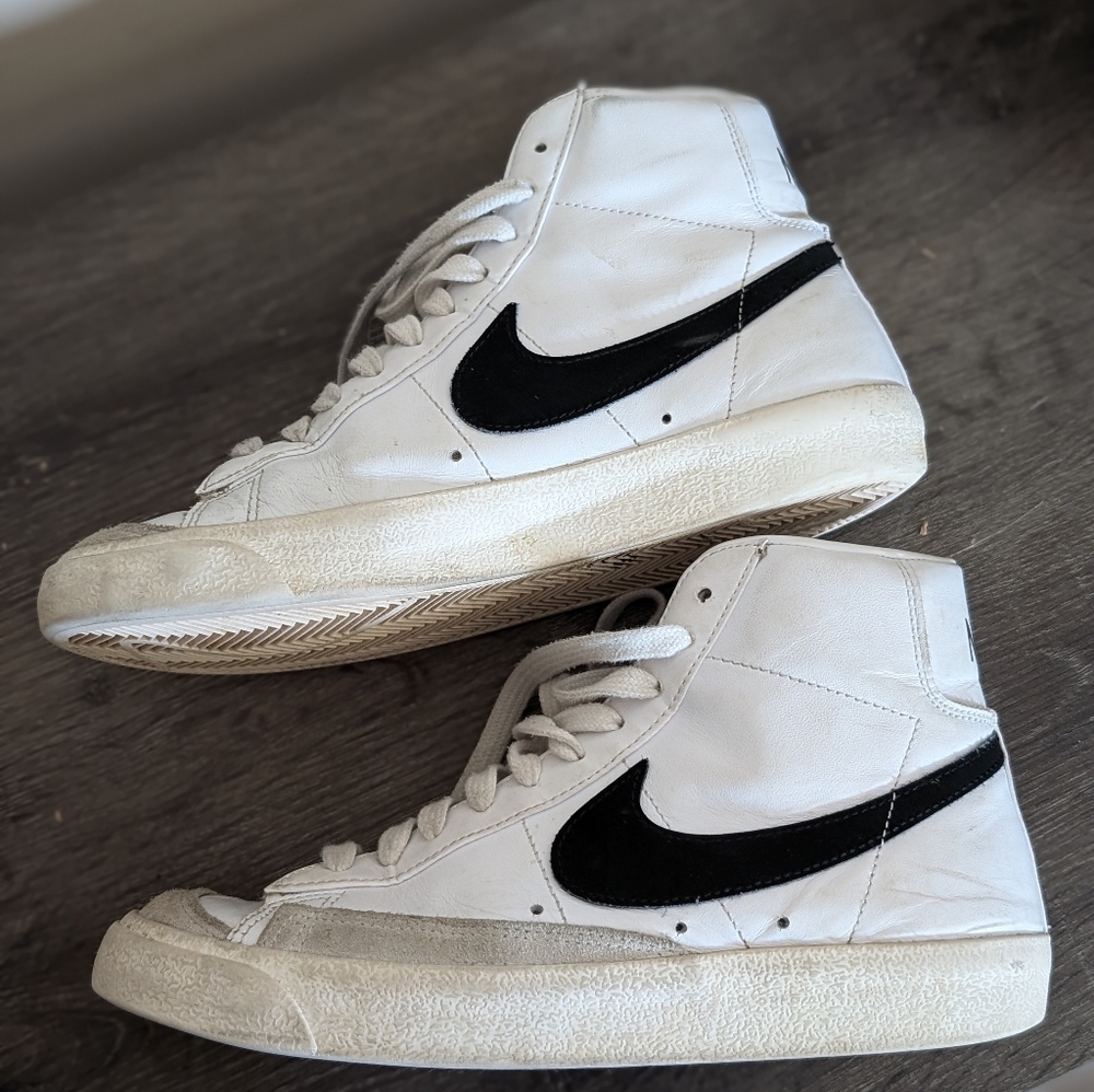 High top Nike blazers